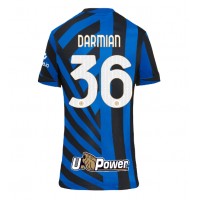 Inter Milan Matteo Darmian #36 Hjemmedrakt Dame 2024-25 Kortermet